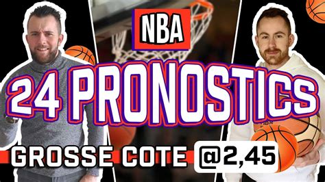 pronostic nba de cette nuit.